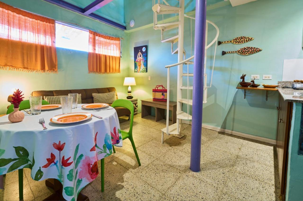 Casa Congo & Casa Rayo Verde - Restaurante - Galeria De Arte Portobelo Exteriér fotografie