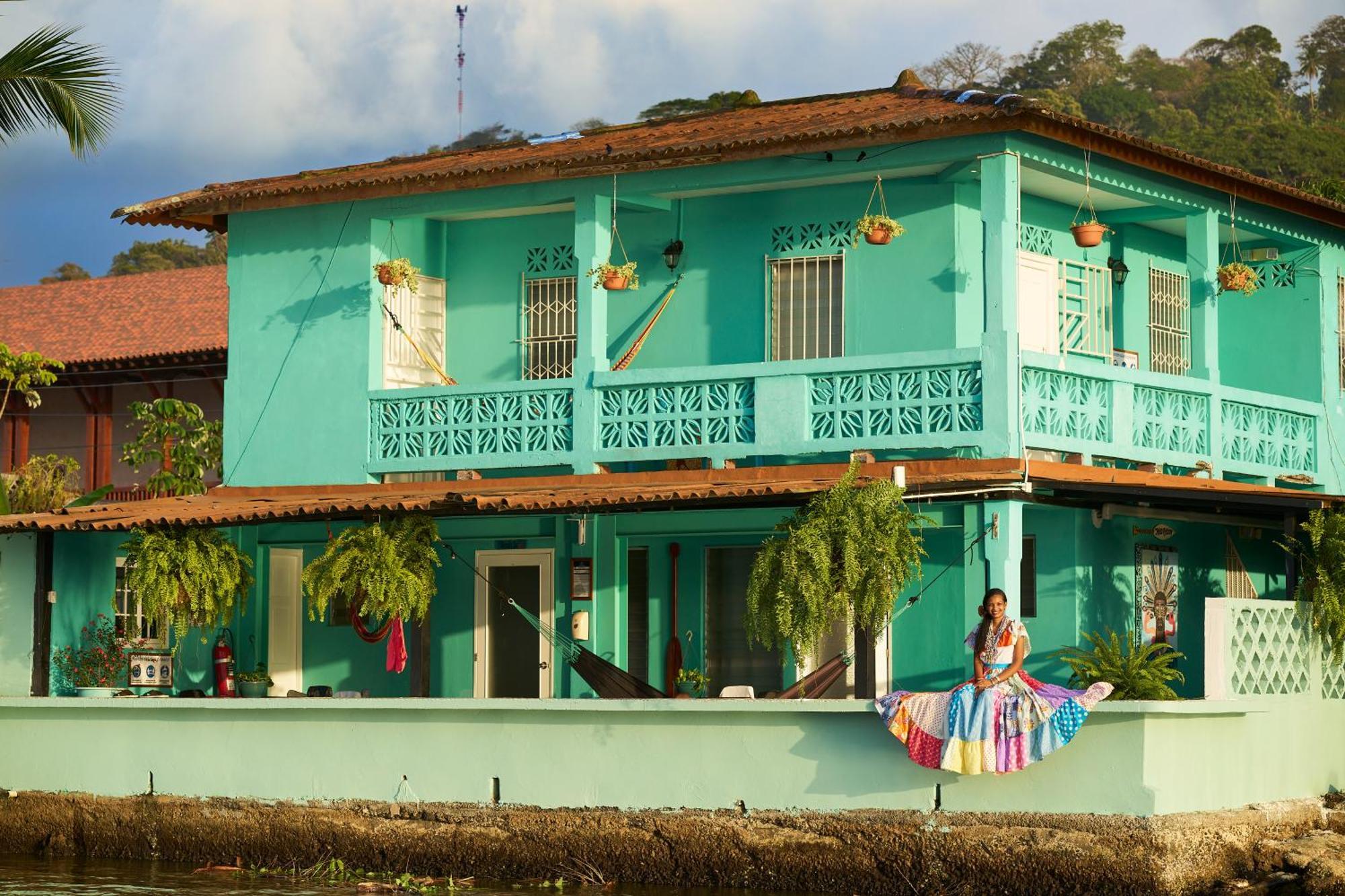 Casa Congo & Casa Rayo Verde - Restaurante - Galeria De Arte Portobelo Exteriér fotografie